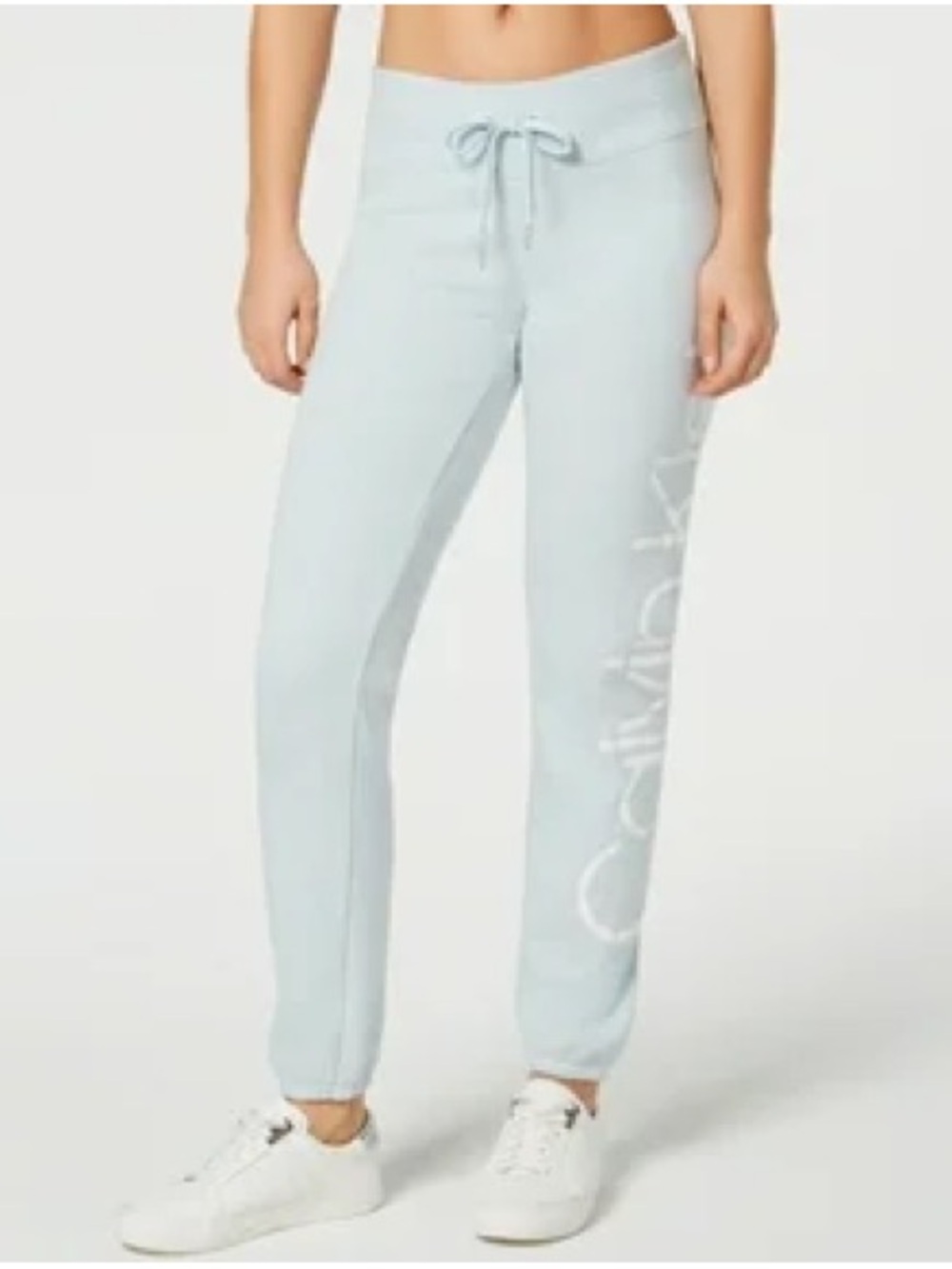 NWT Calvin Klein Light Blue Skinny Logo Jeans for Women Sz XL